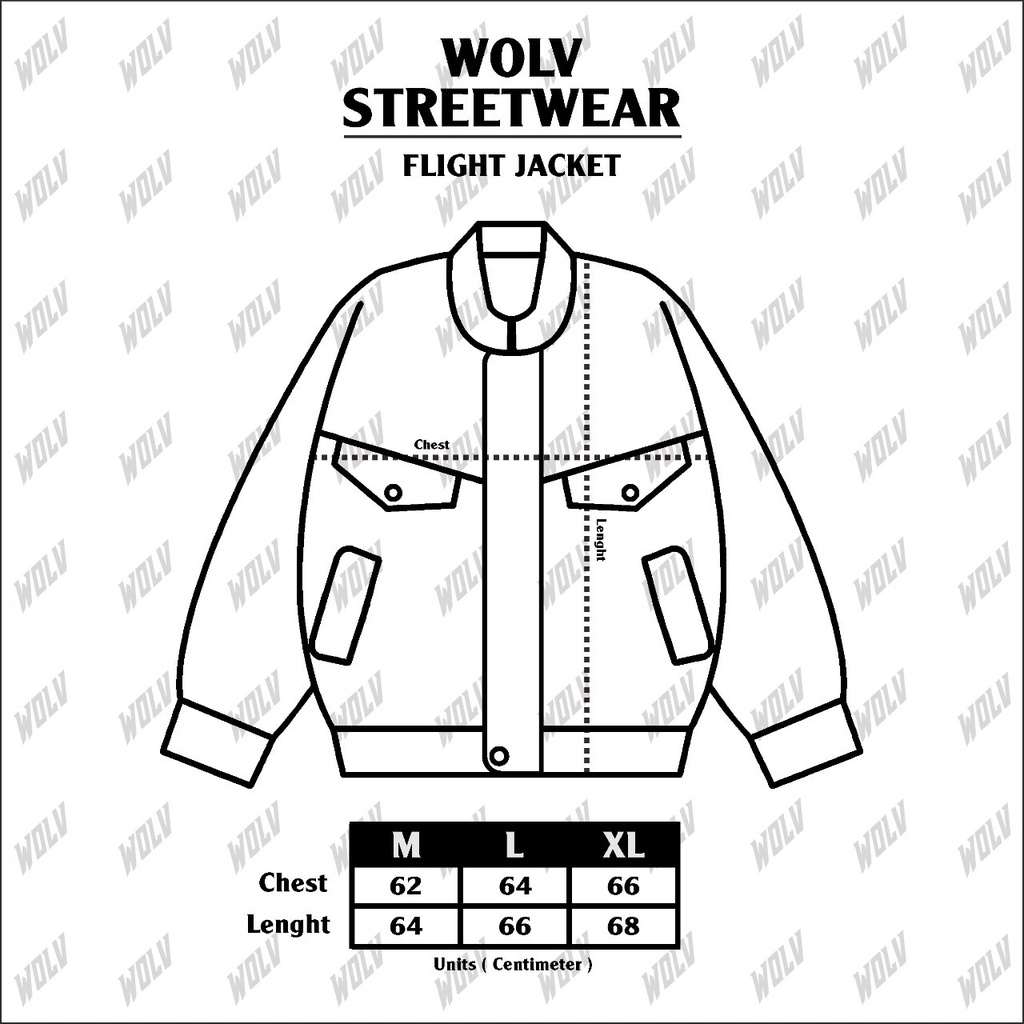 Flight Jacket Original Wolv Bandung