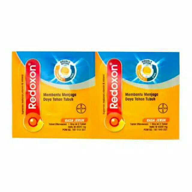 Redoxon sachet isi 2 tablet
