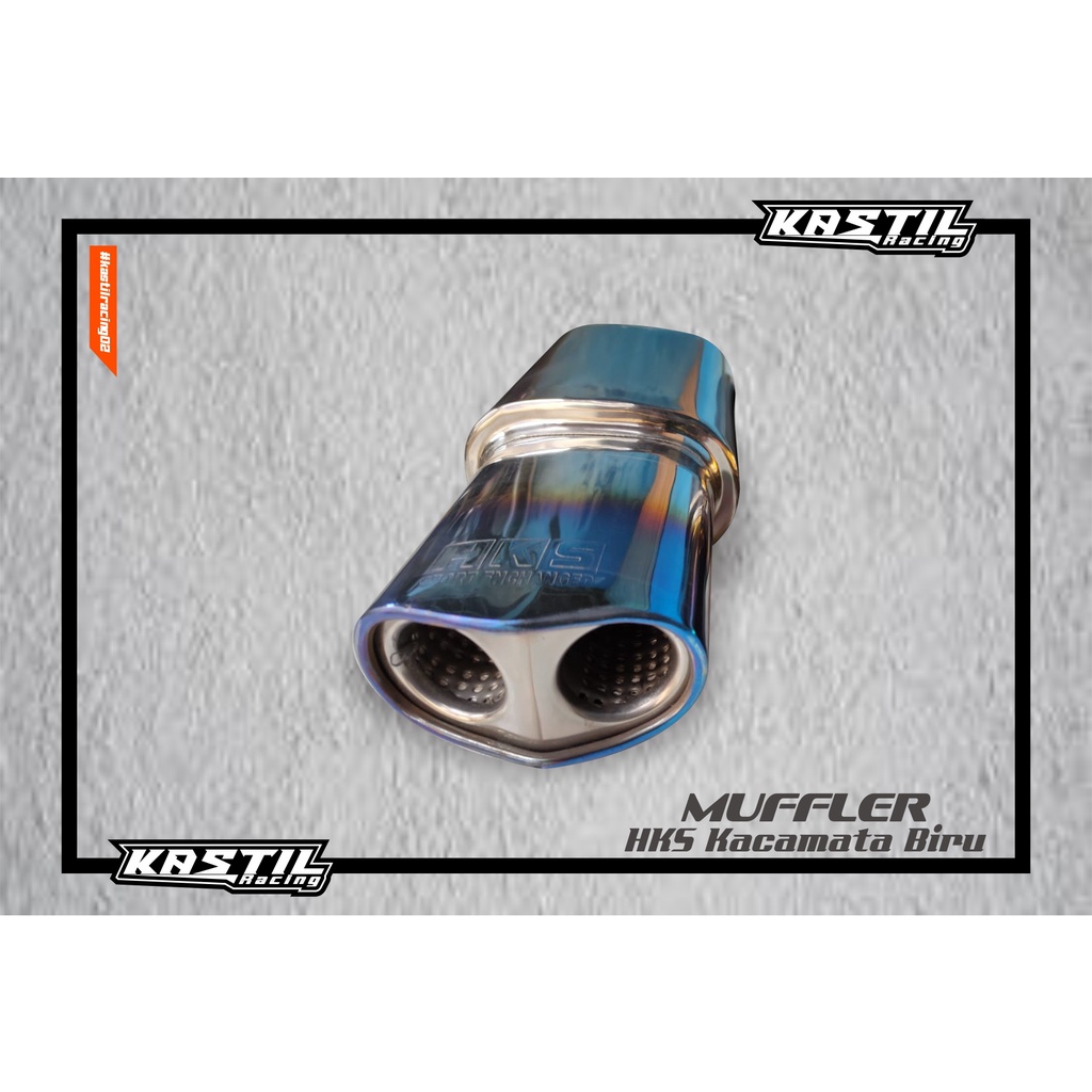 KNALPOT MOBIL RACING HKS KACAMATA TURBO AVANZA LIVINA MOBILIO APV - pelangi STOK READY