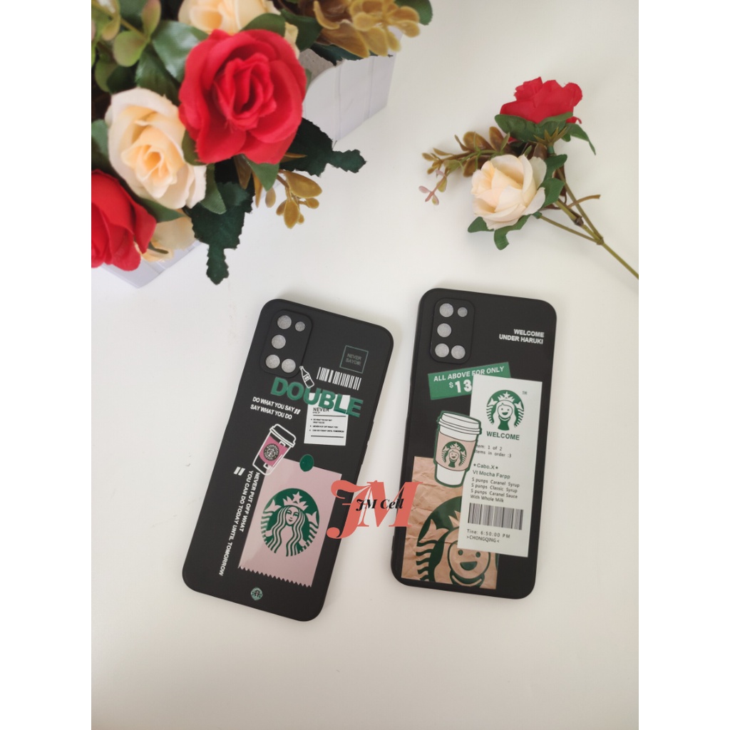 JM STARBUCKS CASE SQUARE EDGE SAMSUNG A02 M02 A02S M02S A03 A03S A03 CORE A32 4G A22 4G A11 M11 A12 M12 / CASE STARBUCKS / CASE STARBUCK / SILIKON STARBUCK-2