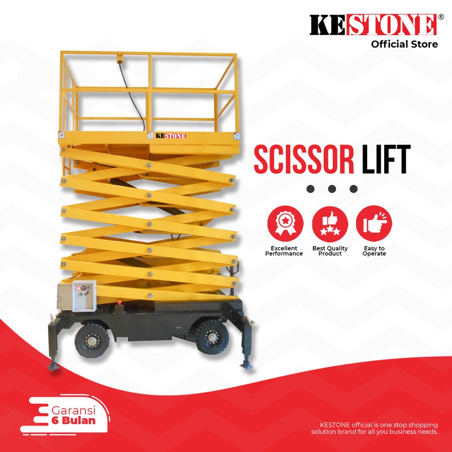 Jual Scissor Lift - Tangga Hydraulic Gunting Electric | Shopee Indonesia