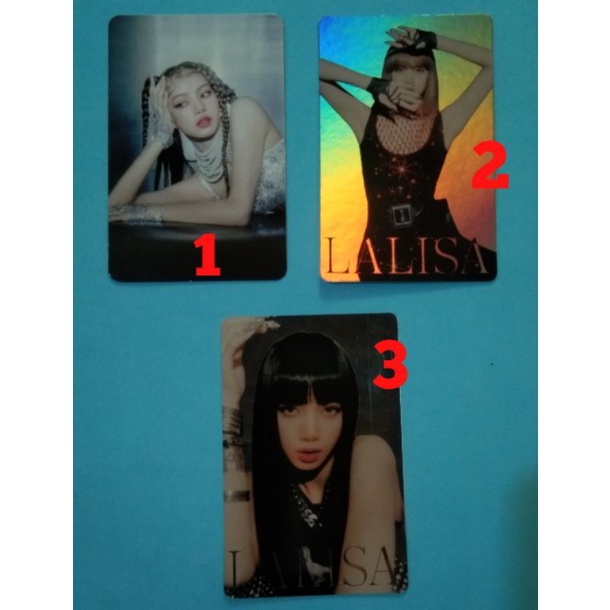 Photocard,POB YGS LALISA