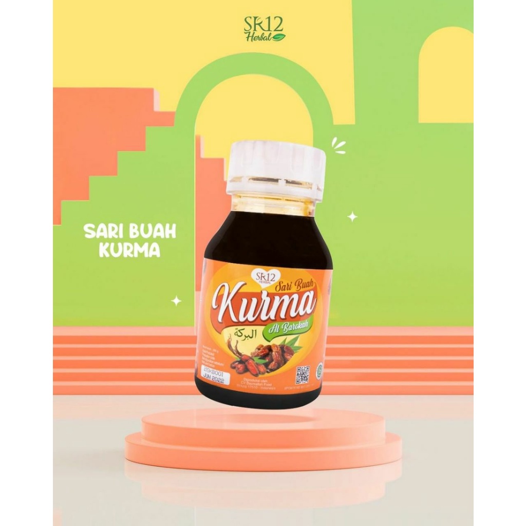 

Sari buah kurma Al Barokah SR12 100% asli BERPOM