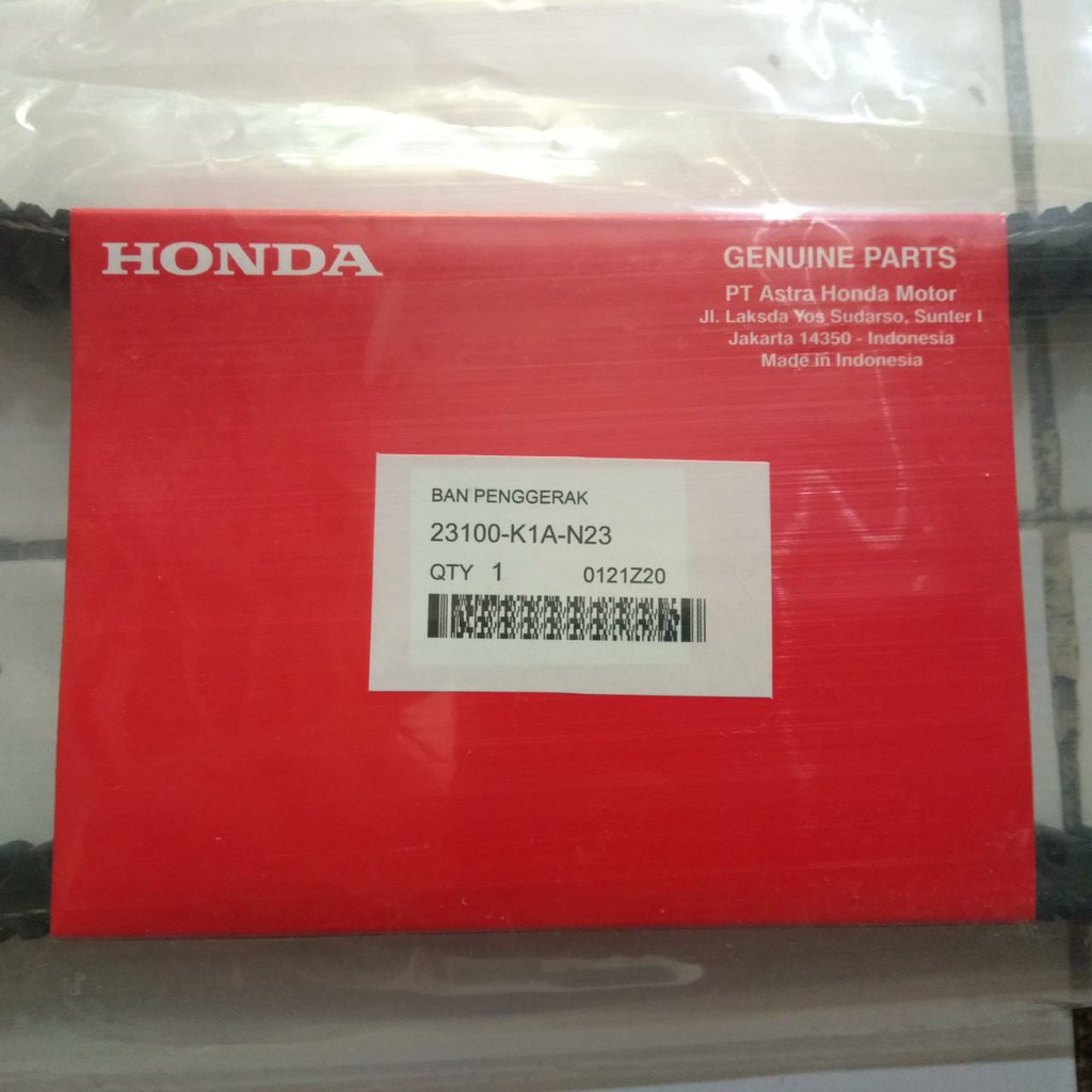 V Belt Van Belt Ban Penggerak Only Honda Beat Esp 2020 23100 K1A N23