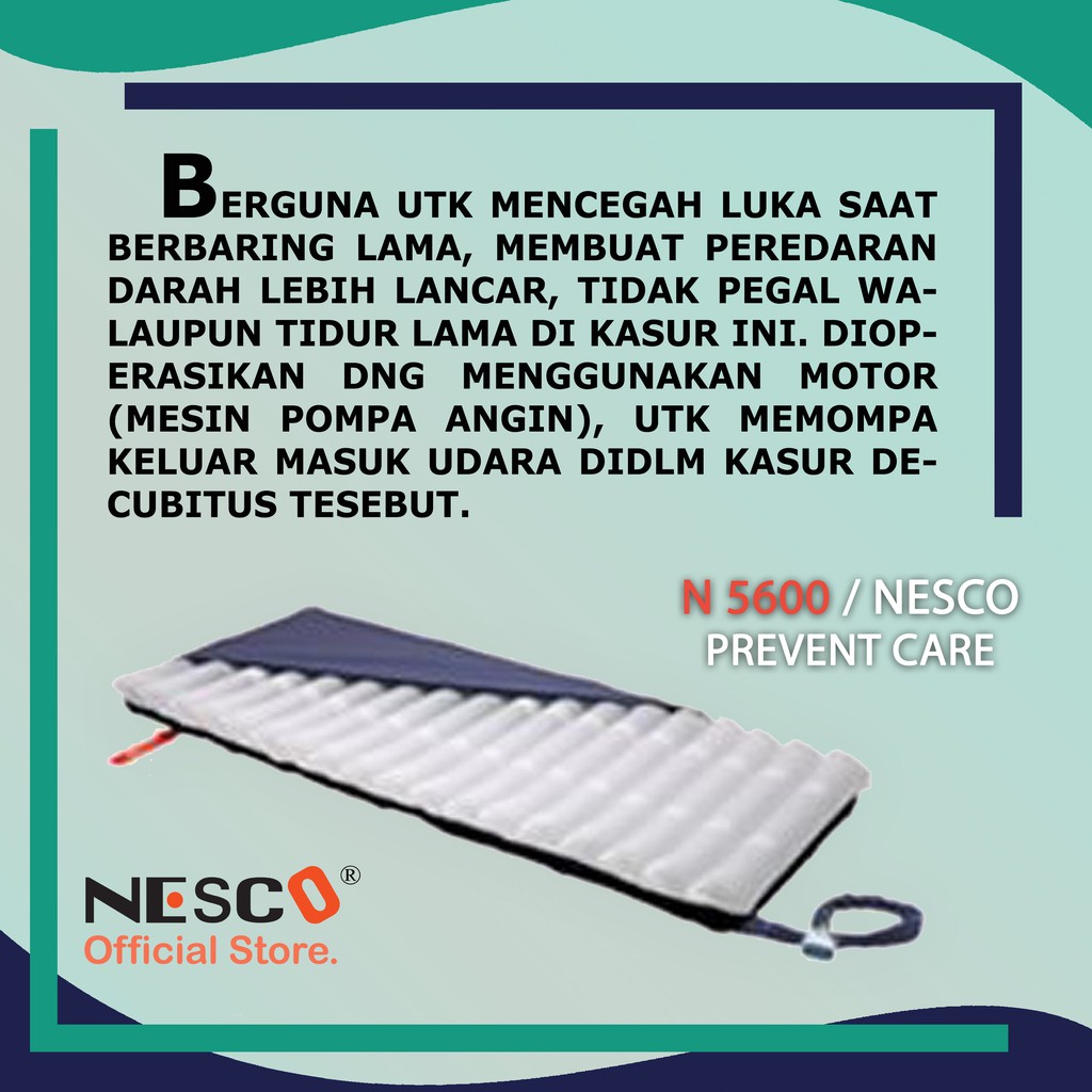 N 5600 /NESCO Prevent Care, Penggunaan Untuk Luka Stadium III