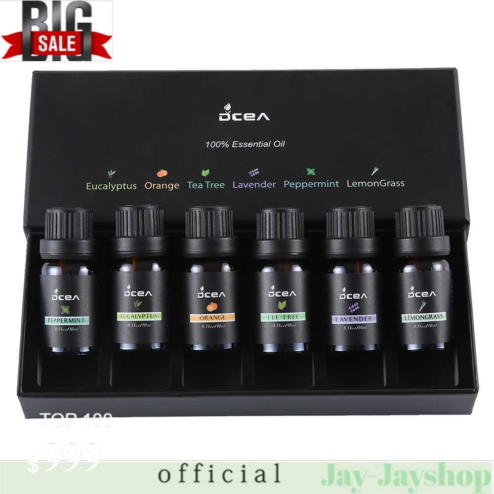 DCEA Minyak Aromatherapy 6 in 1 Essential Fragrance Oil 10ml - RH-36