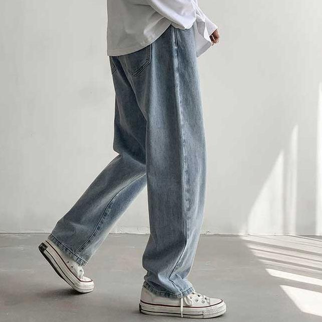 "NJA. 393376" Celana Jeans Pria Kulot Oversize Jeans Pria Model Kulot