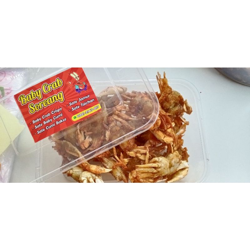 

BABY CRAB CRISPY KEMASAN BOX Thinwal / ANEKA RASA ISI BANYAK