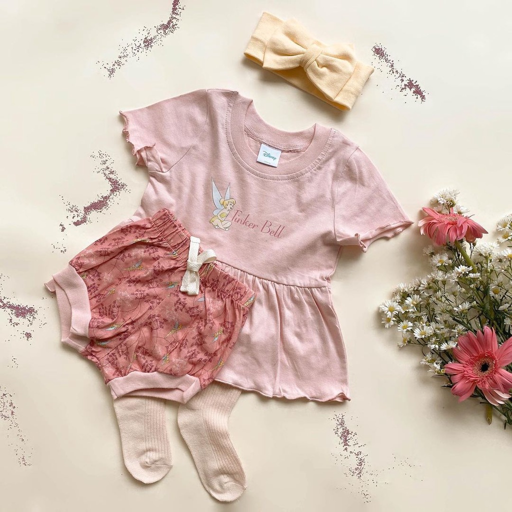 BOHOPANNA CHLOE SET / SETELAN ANAK PEREMPUAN