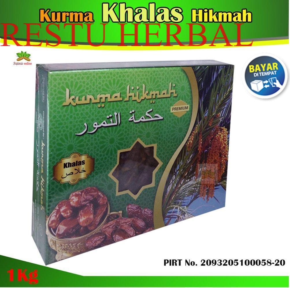 

[COD] Kurma Hikmah Khalas Premium 1 kg