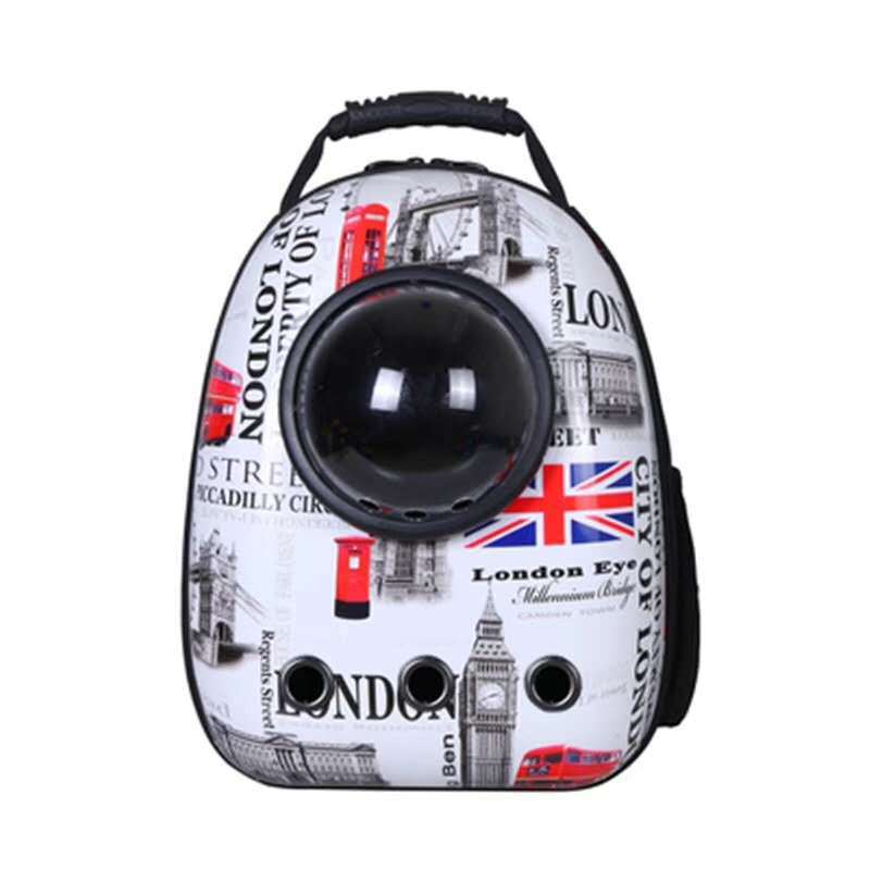 BAGRIOUS Tas Ransel Kucing Astronot Transparan Murah Pet Cargo Cat Bag Carrier Tas Gendong Kucing Travel Capsule Backpack Kapsul Tas Hewan Peliharaan Kelinci Hamster Sugar Glider Waterproof Anti Air Tempat Kandang TK-FC-TK-FC10