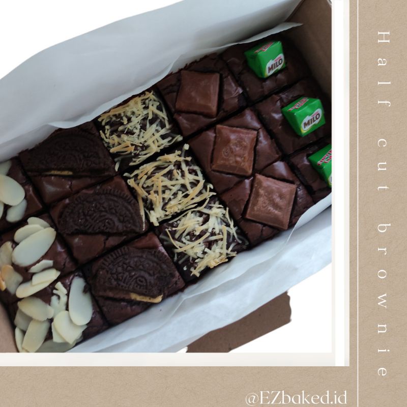 

CUT BROWNIES / BROWNIES PANGGANG PREMIUM UKURAN 20X10(WAJIB ORDER BUBBLE WRAP, BUBBLE WRAP DIJUAL TERPISAH BISA DIPESAN DI KATALOG)