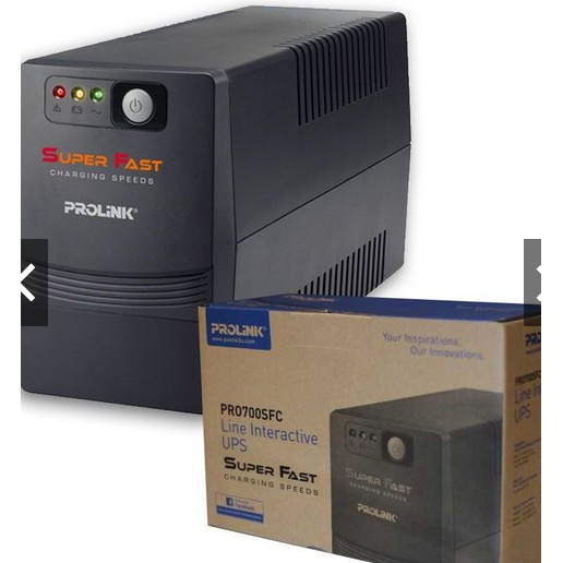 UPS Prolink 1200va 1200 va 1201 SFCU + Stabilizer