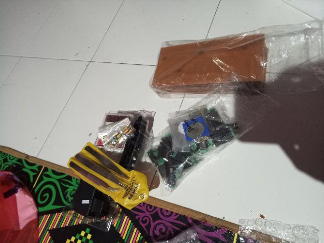 Paket Chuck Set Drill 2.35mm Collet 7in1 5pcs Motor Dc Coupling Mini Bor + Kunci L
