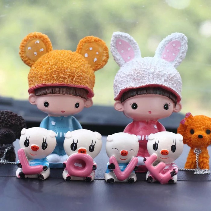 PAJANGAN MINIATUR MOBIL / BONEKA (2665)