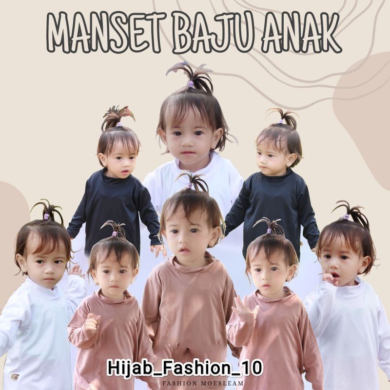 MANSET ANAK USIA 1-4 TH PEREMPUAN LENGAN PANJANG DESMONDA HIJAB| Fashion