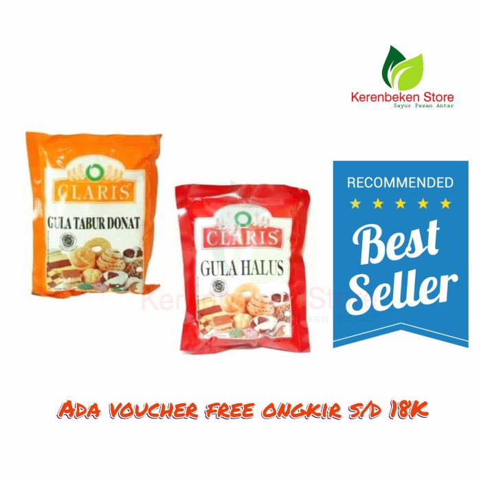 

gula claris 250gr - gula halus