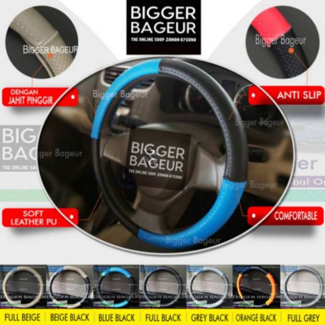 Toyota IST Sarung Stir Fresh Color Dan Natural