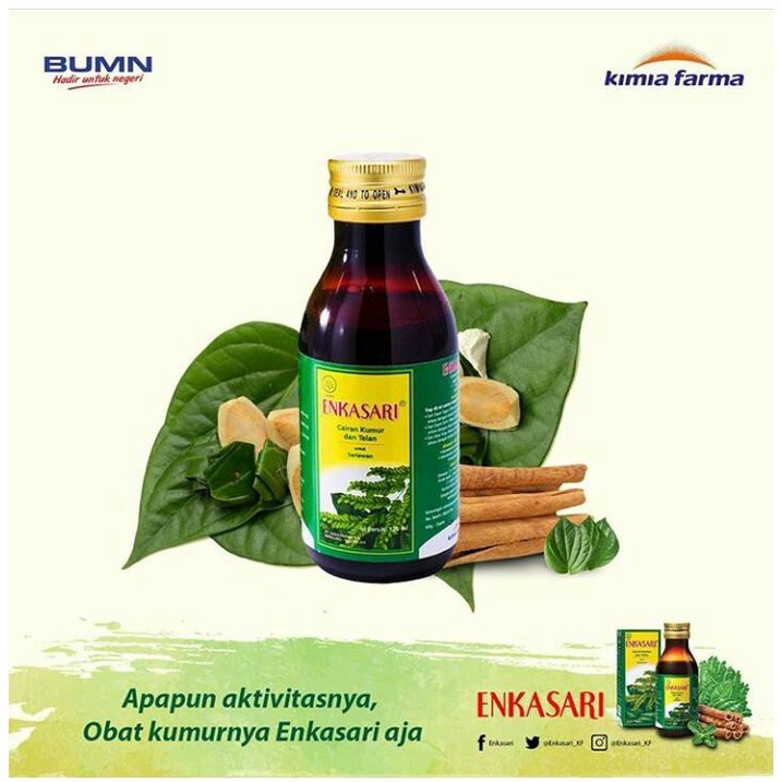 Jual Enkasari Obat Sariawan Herbal 120 Ml Obat Sariawan Bau Mulut Shopee Indonesia