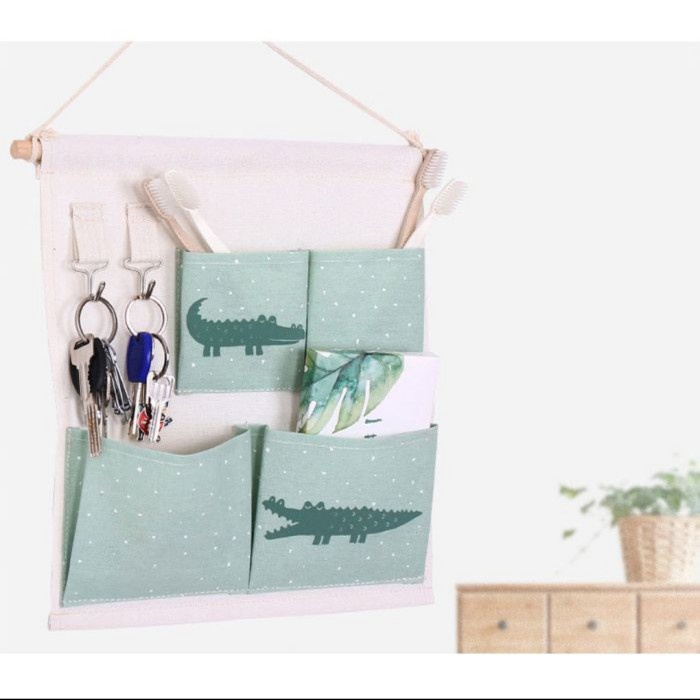 BAROKAH GAMIS GARANSI 1 BULAN KERUSAKAN Cute Hanger Organizer dan key Holder motif