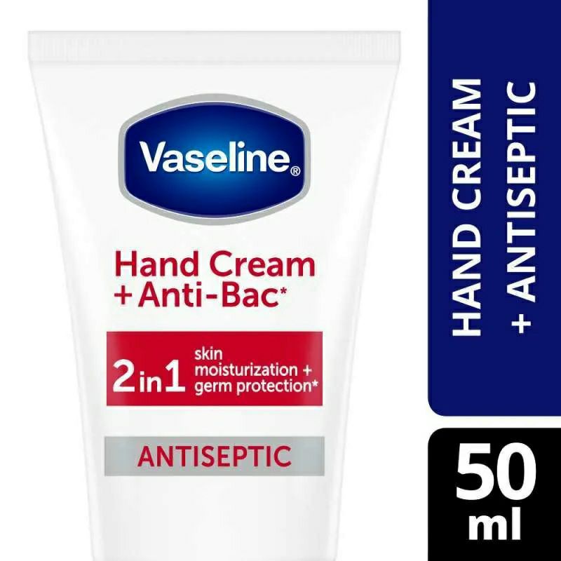 Vaseline Hand Cream Anti Bacterial [50 mL]