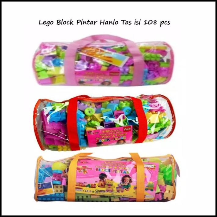 Mainan Lego Blok Pintar Isi 108 Pcs