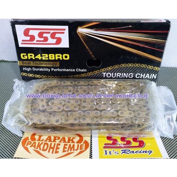 RANTAI 428 120 RO ORING SSS ORIGINAL GOLD RANTE 428 RO 120 L O RING