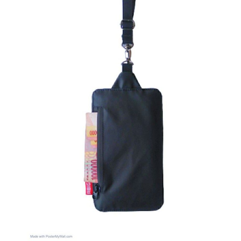 hanging wallet hp/kartu/gantungan leher/tas kalung | Abigadu