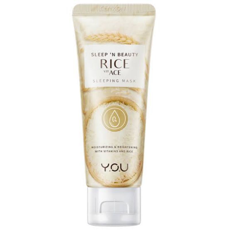 Y.O.U Rice Sleeping Mask 50g