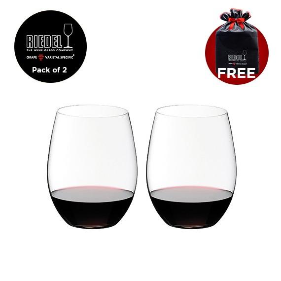 RIEDEL O WINE TUMBLER CABERNET/MERLOT PACK OF 2 PCS