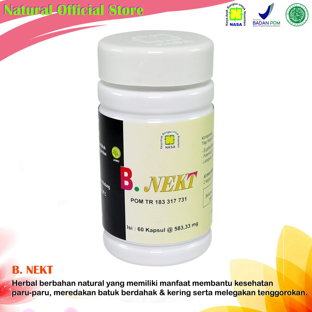 BNEKT OBAT RADANG TENGGOROKAN & BATUK KRONIS