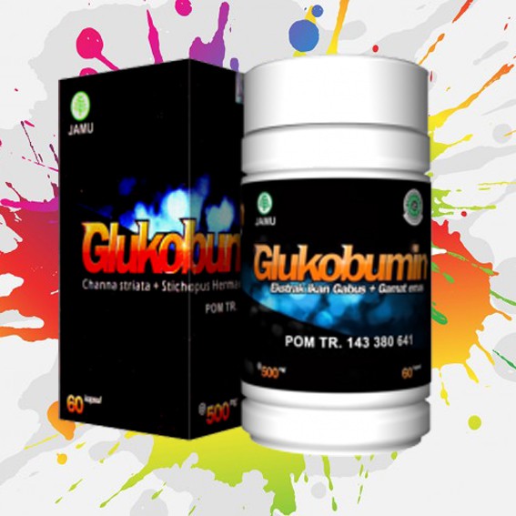 glukobumin ektrak minyak ikan gabus channa striata