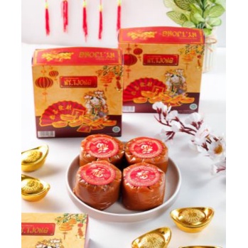 

Kue keranjang, dodol imlek,Kue Cina Ny. Tjong isi 4 pcs (Include Box)