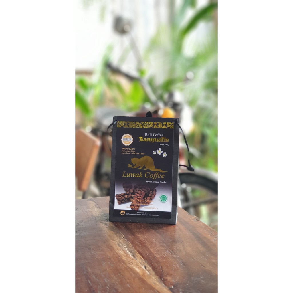 BALICIHUI Kopi Bali Banyuatis Luwak Arabica Powder 50 gr Luwak Murni