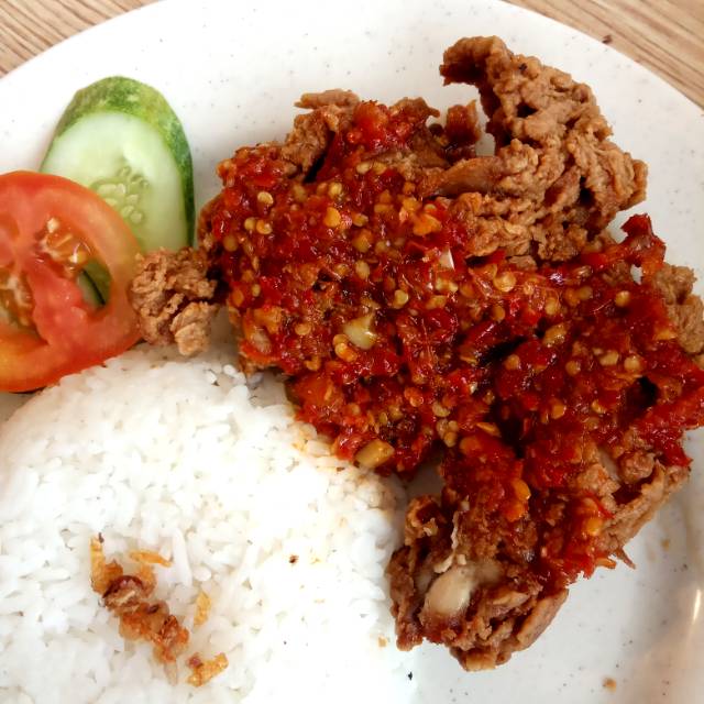 

Ayam Geprek Chicken