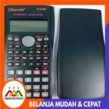 

Kalkulator Elektronik ilmiah Scientific KK-82MS-B [Hitam]