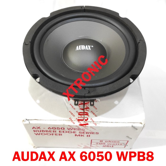 AX-6050 WPB8 Speaker Audax 6inch 6 inch W Woofer Wofer AX6050 ORI