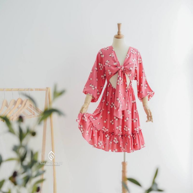 [Safiyya Syari ] Kamiya Dress / Daster / Baju Tidur Wanita/ Lingerie/ Kimono