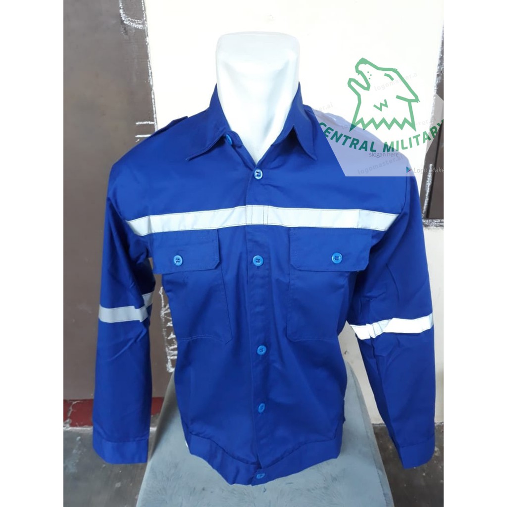 Seragam Safety - Katelpak Atasan - Katelpak Scotlight - Baju Bengkel