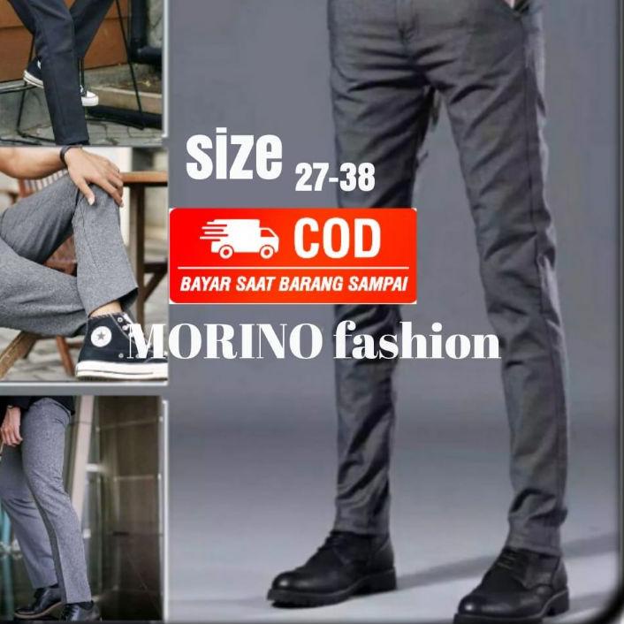

Model baru - CELANA KANTOR FORMAL PRIA SLIMFIT BAHAN DASAR KAIN WOLL. ..