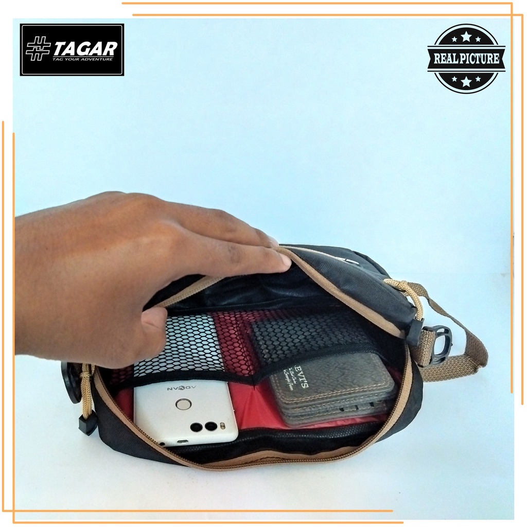 Pouch Bag Handbag Pria Wanita TAGAR PB-01 Tas Selempang Slingbag TAGAR PB-01