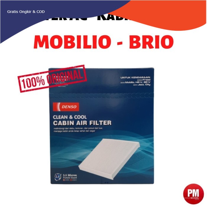Filter AC - Denso Filter Kabin Honda Mobilio - Brio