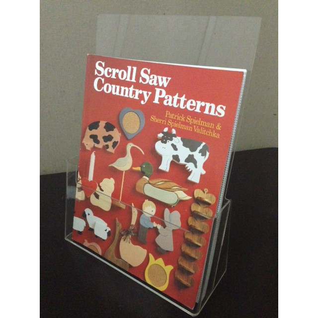 

Acrylic display brosur ukuran A4