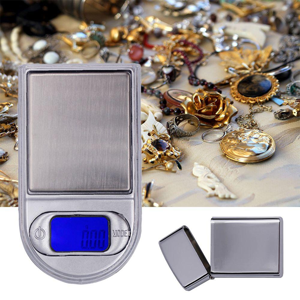 Solighter Timbangan Digital Electronic Scale Weight 200g/100g 0.01g Backlit Display Pocket Scale