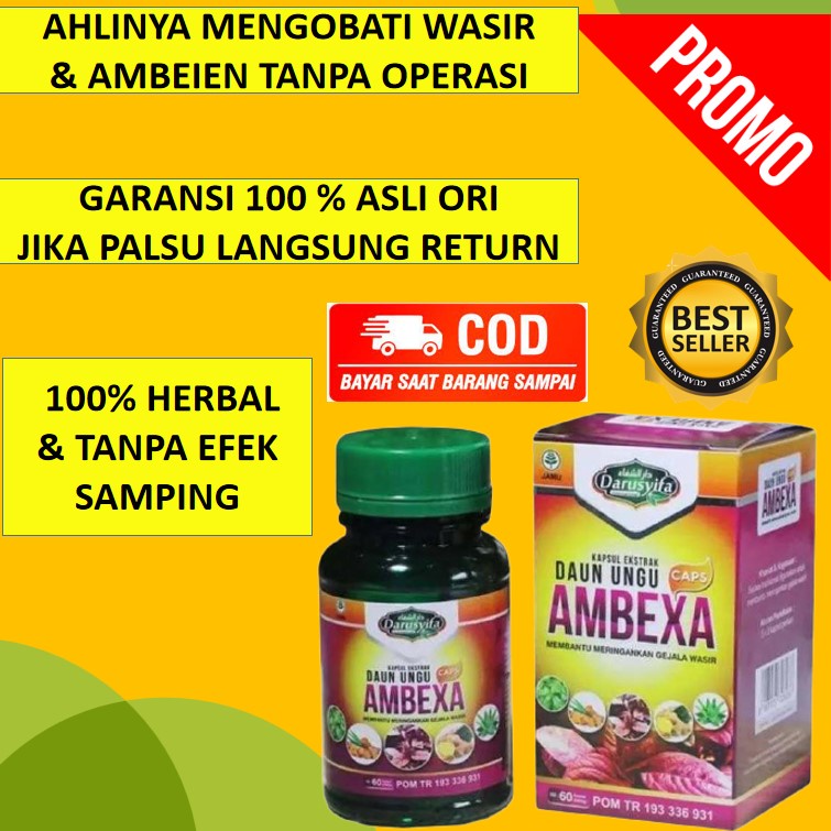 Obat Wasir Ampuh Ambexa-Obat Wasir Stadium 4-Obat Wasir Ambeien