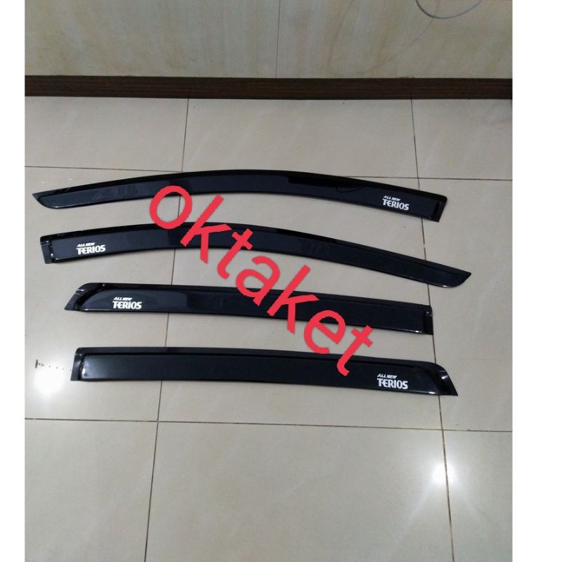 talang air side visor All new Rush Terios 2018 2019 2021 2022 GR Sport model Slim
