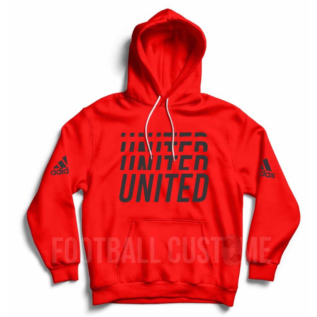 HOODIE MANCHESTER UNITED/ MU RED / SWEATER MAN UNITED