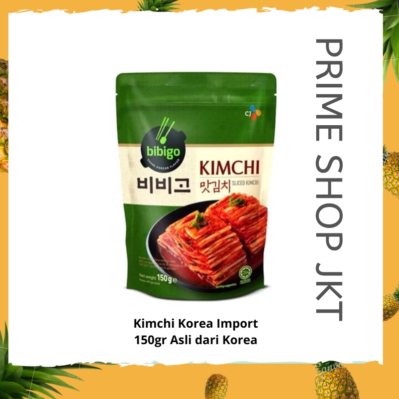 Jual Bibigo Cj Sliced Kimchi 150gr Kimchi Sayur Korea Import Shopee