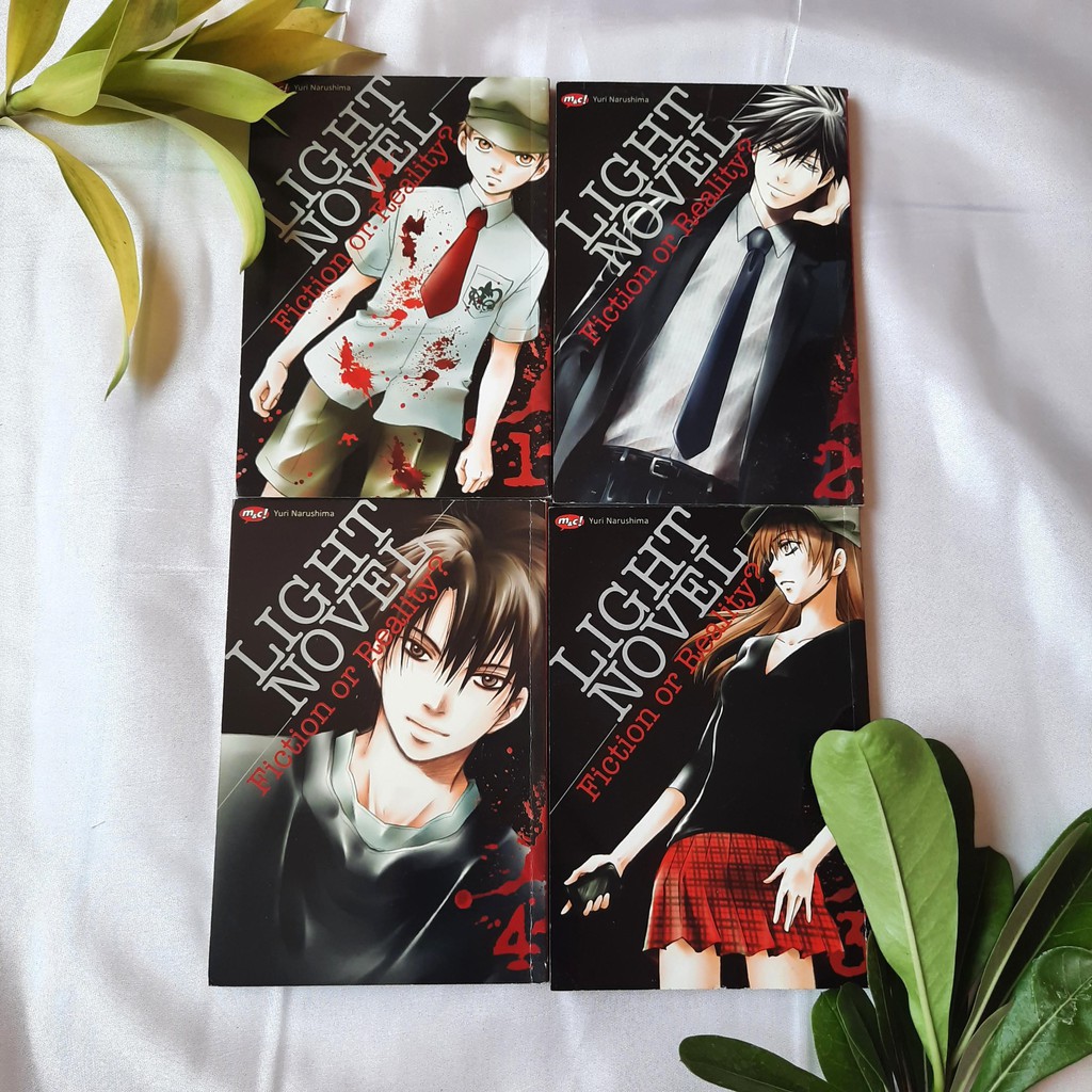 Light Novel - Yuri Narushima (3 buku) Komik Jepang / Mystery Manga