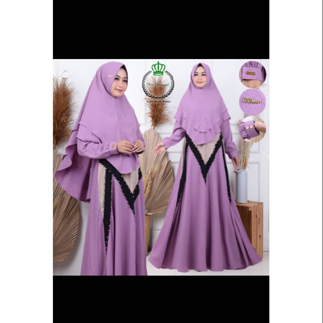 Gamis Syari terbaru putri ruqayyah